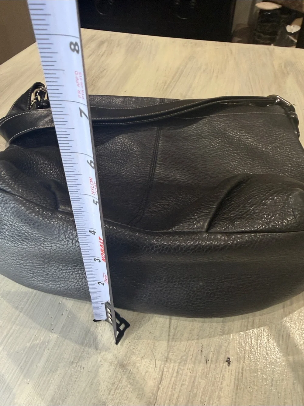 Vintage Y2K Classic SoHo Black Leather Hobo Bag - Timeless Everyday Carry
